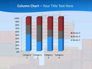 Cargo Crane Logistics PowerPoint Template