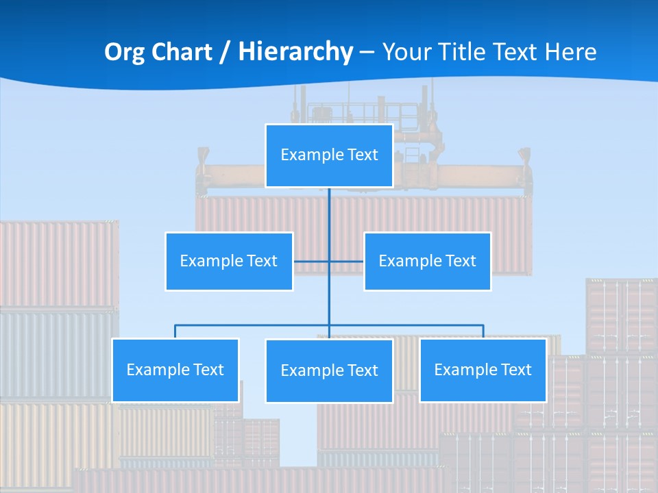 Cargo Crane Logistics PowerPoint Template