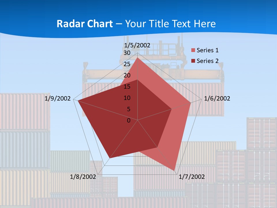 Cargo Crane Logistics PowerPoint Template