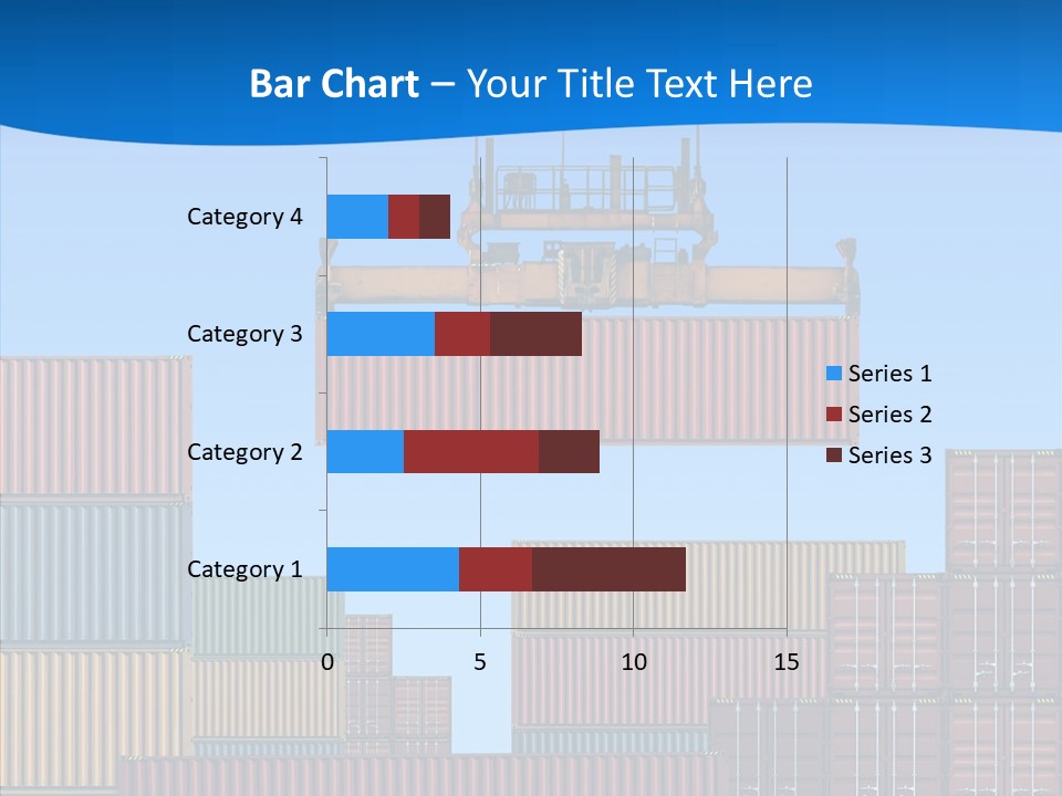 Cargo Crane Logistics PowerPoint Template