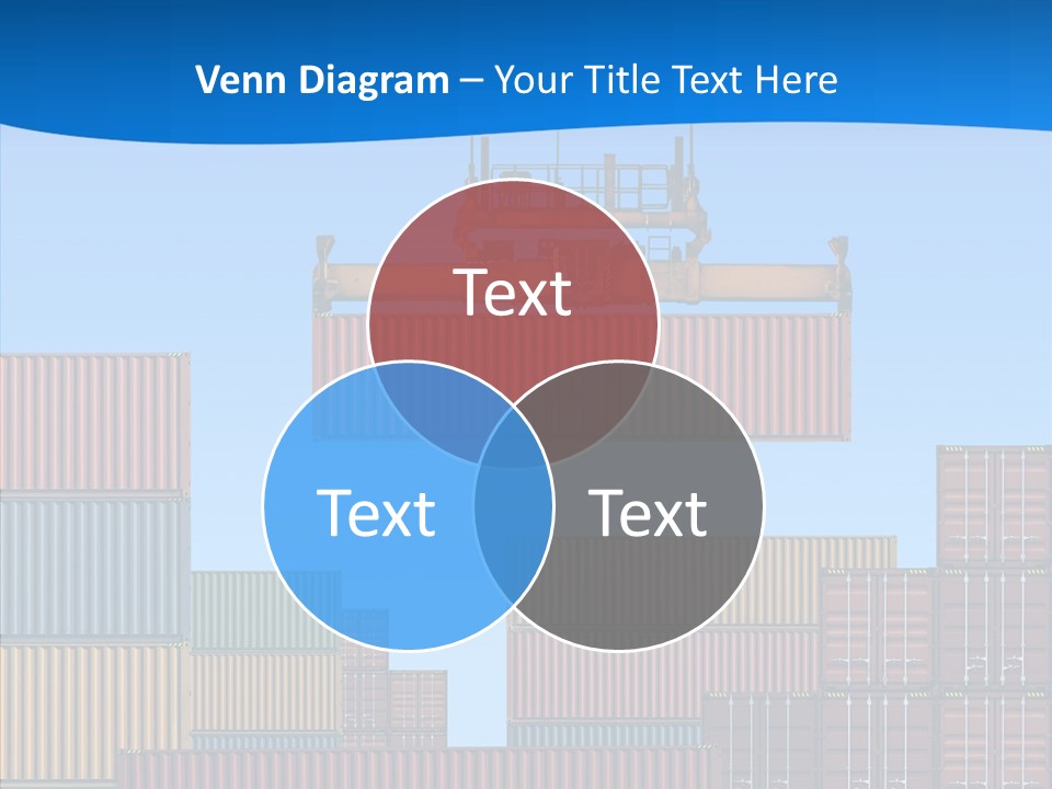 Cargo Crane Logistics PowerPoint Template