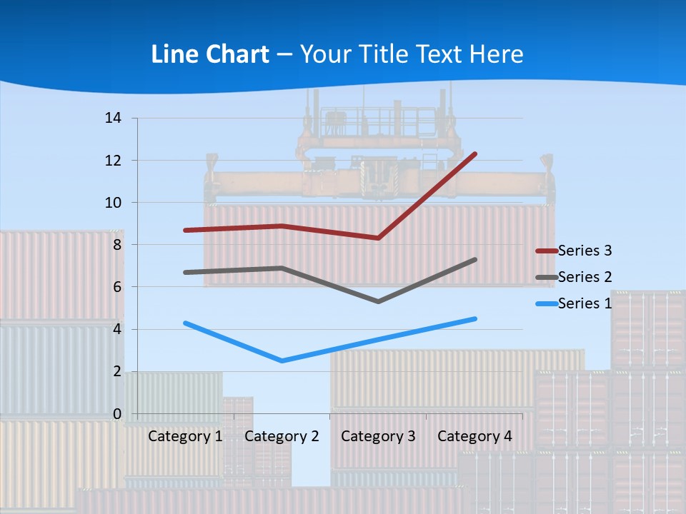 Cargo Crane Logistics PowerPoint Template