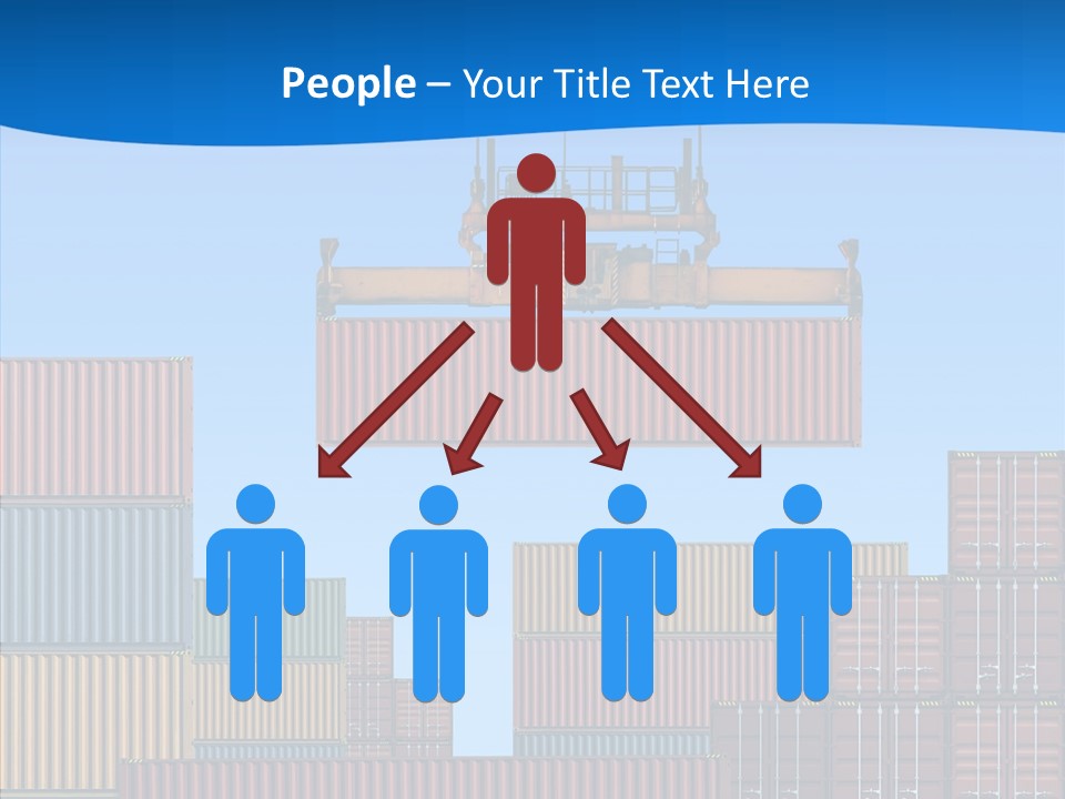 Cargo Crane Logistics PowerPoint Template