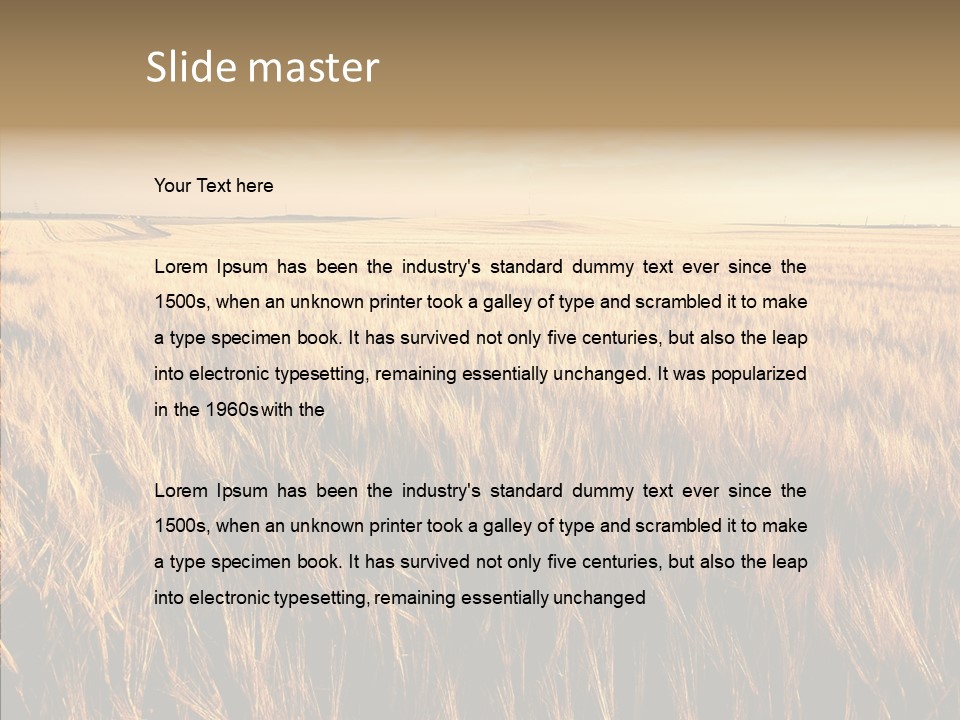 Beautiful Cloud Color PowerPoint Template