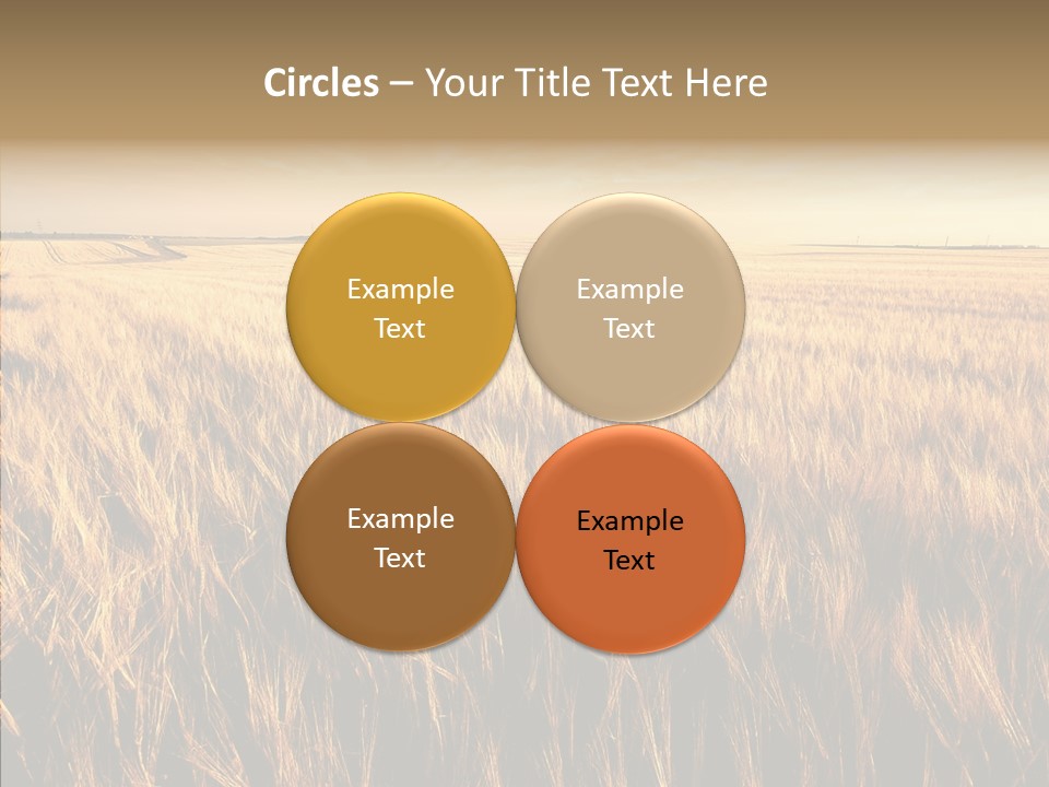 Beautiful Cloud Color PowerPoint Template