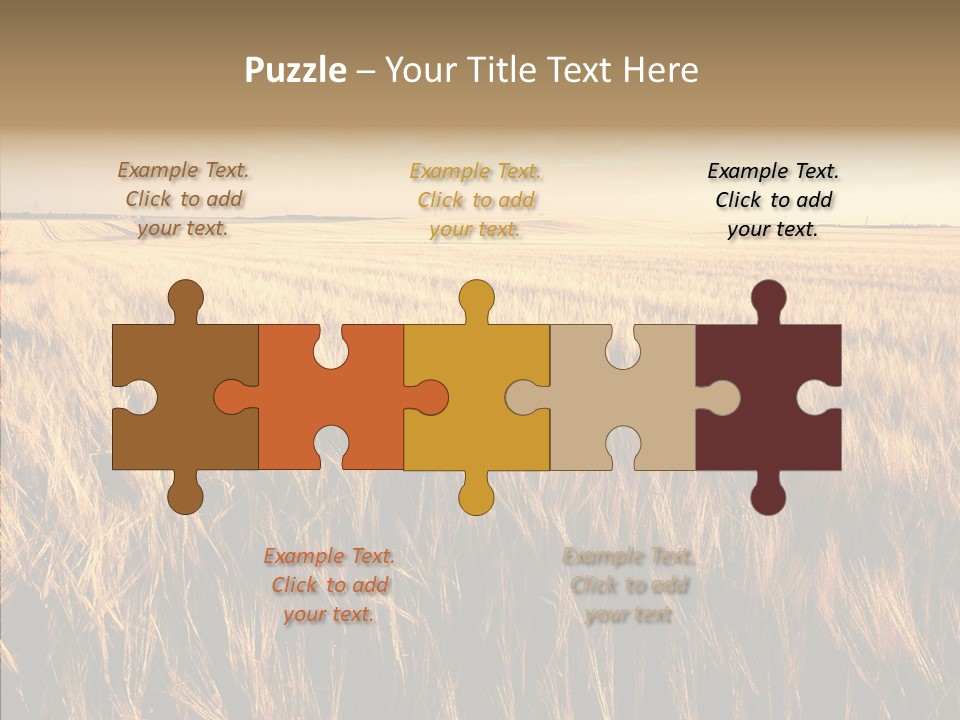 Beautiful Cloud Color PowerPoint Template