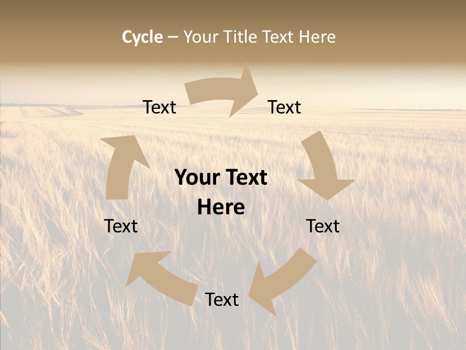 Beautiful Cloud Color PowerPoint Template