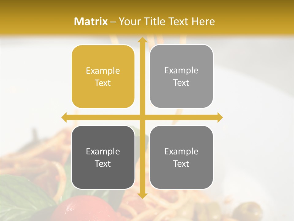 Recipe Delicious Bolognaise PowerPoint Template