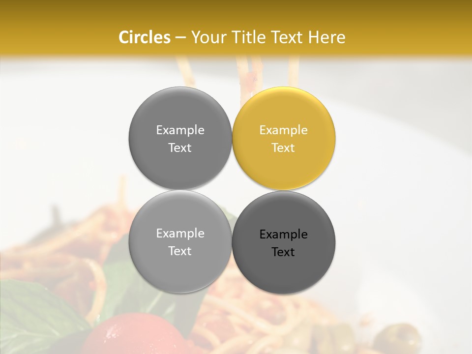 Recipe Delicious Bolognaise PowerPoint Template