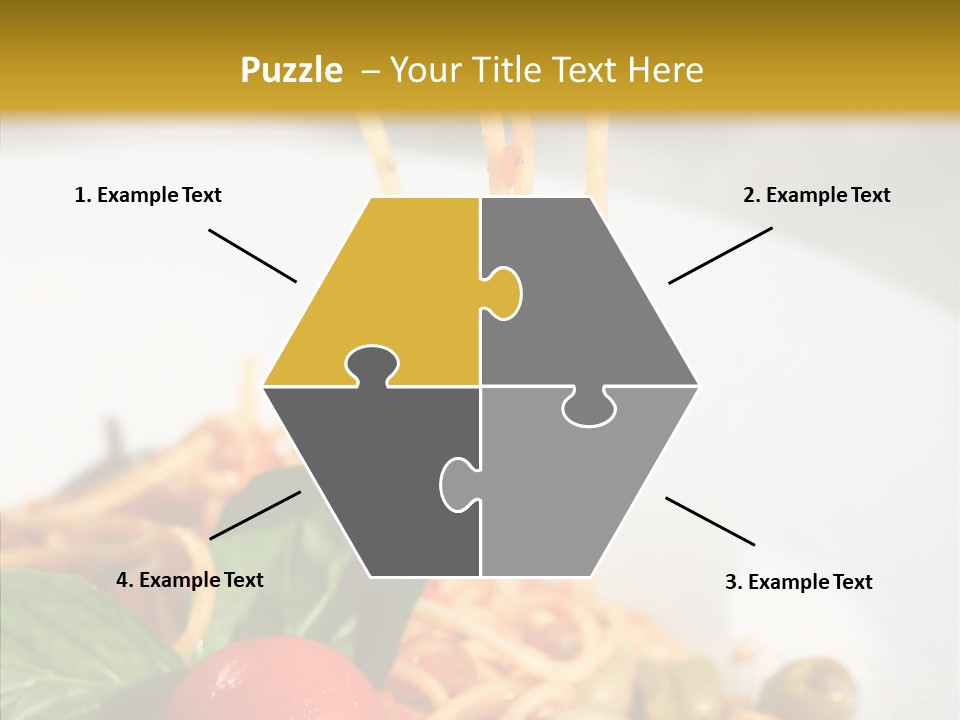 Recipe Delicious Bolognaise PowerPoint Template