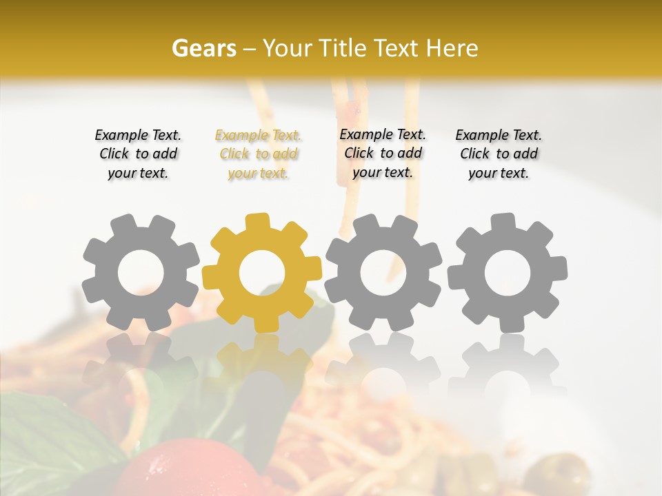 Recipe Delicious Bolognaise PowerPoint Template