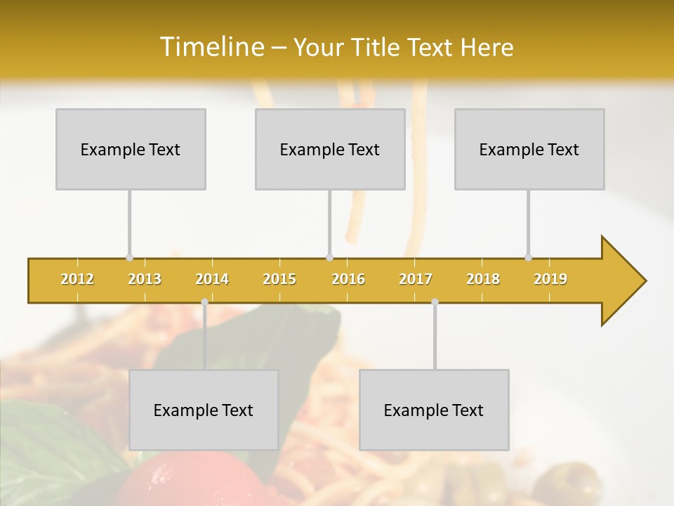 Recipe Delicious Bolognaise PowerPoint Template