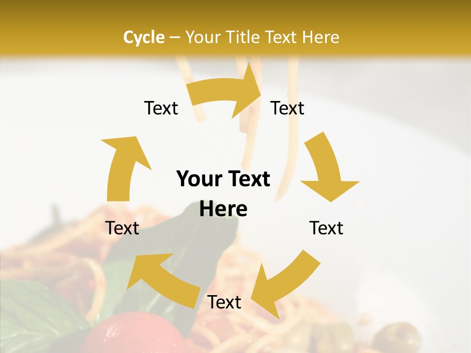 Recipe Delicious Bolognaise PowerPoint Template
