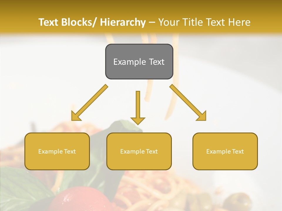 Recipe Delicious Bolognaise PowerPoint Template