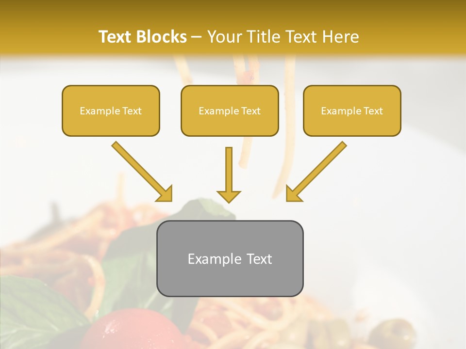 Recipe Delicious Bolognaise PowerPoint Template