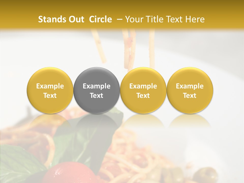 Recipe Delicious Bolognaise PowerPoint Template