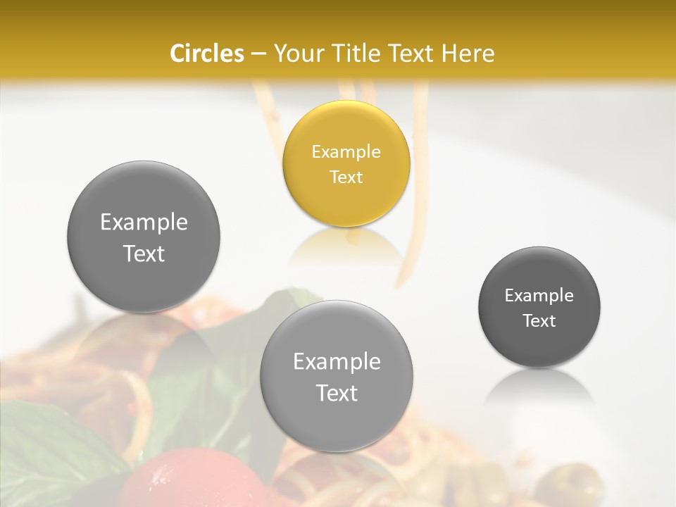 Recipe Delicious Bolognaise PowerPoint Template