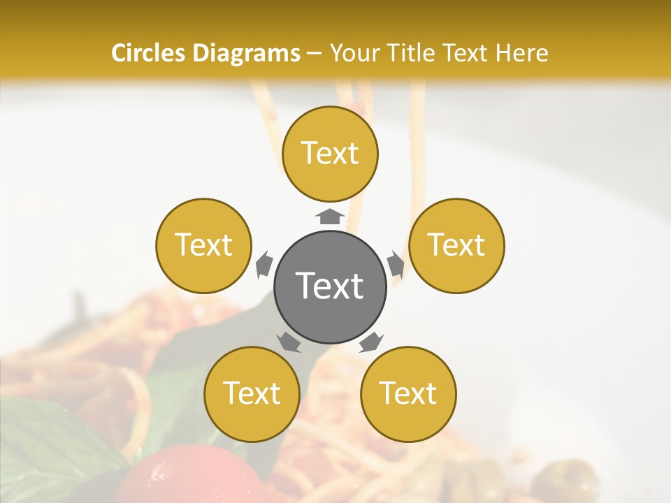 Recipe Delicious Bolognaise PowerPoint Template