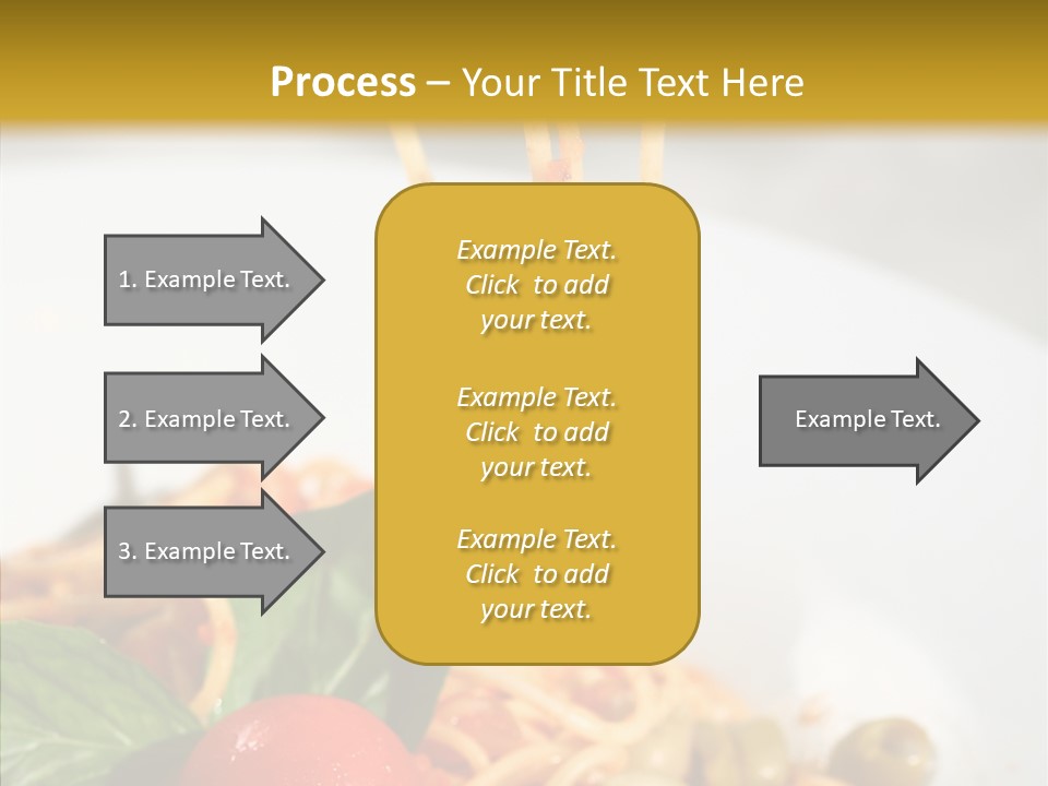 Recipe Delicious Bolognaise PowerPoint Template