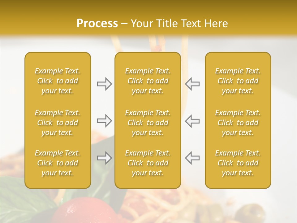 Recipe Delicious Bolognaise PowerPoint Template