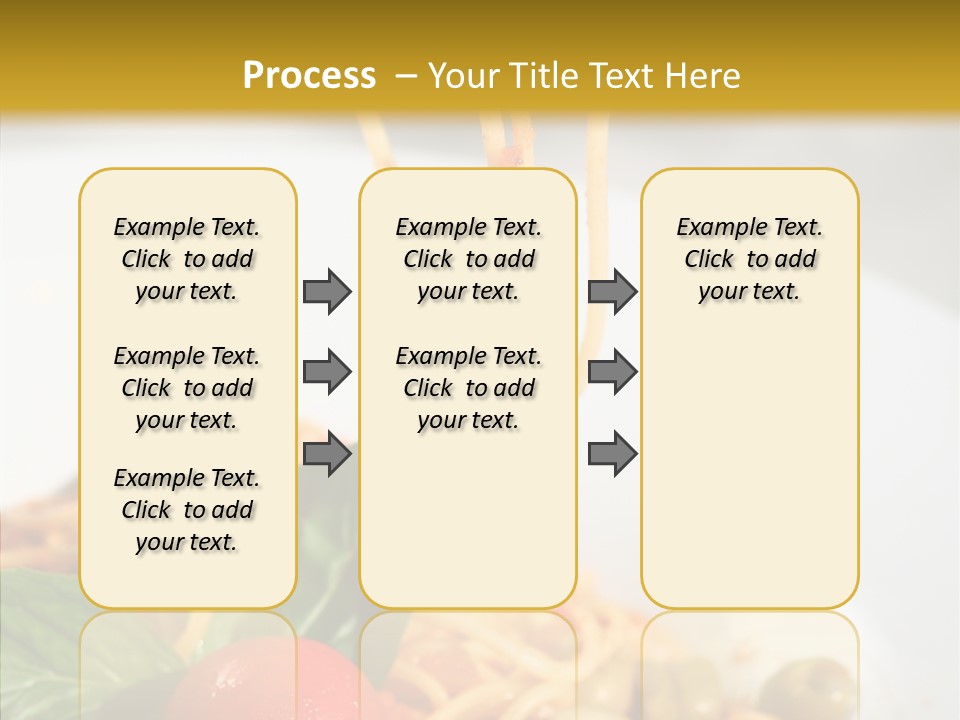 Recipe Delicious Bolognaise PowerPoint Template