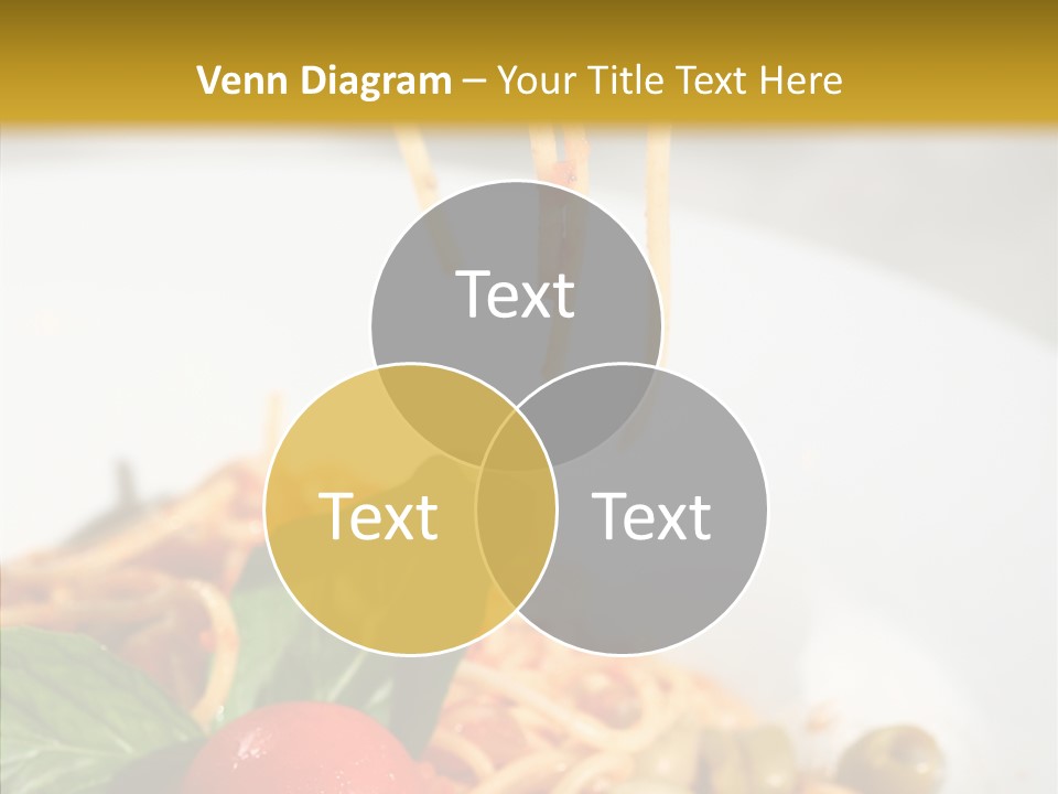 Recipe Delicious Bolognaise PowerPoint Template