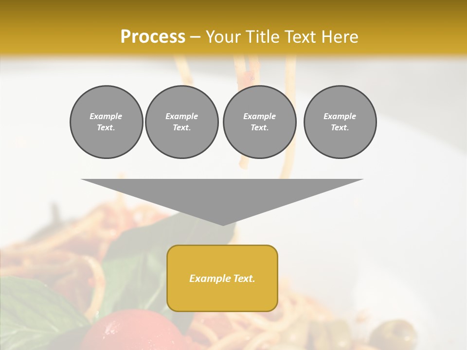 Recipe Delicious Bolognaise PowerPoint Template
