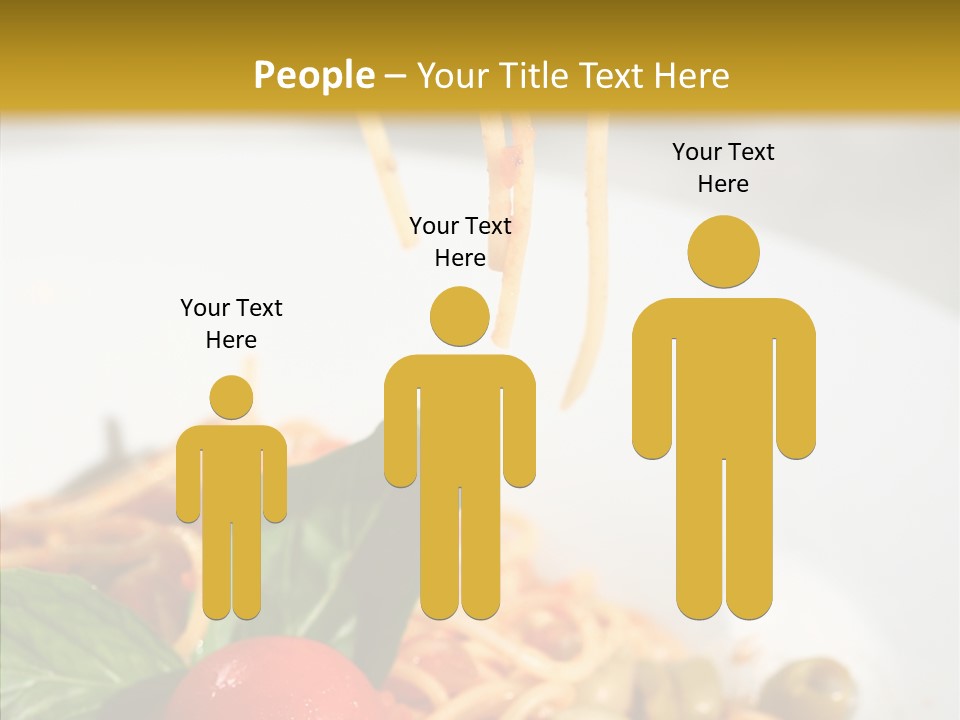 Recipe Delicious Bolognaise PowerPoint Template