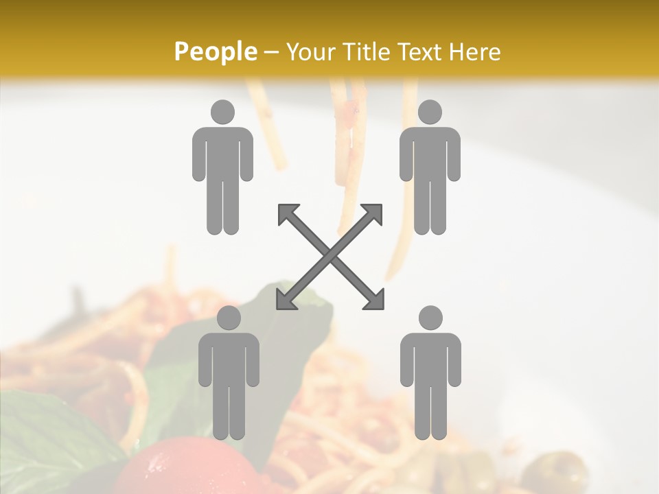 Recipe Delicious Bolognaise PowerPoint Template