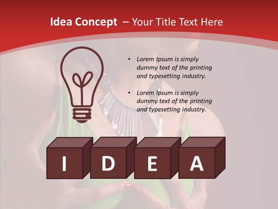 Celebrate Live Lonely PowerPoint Template