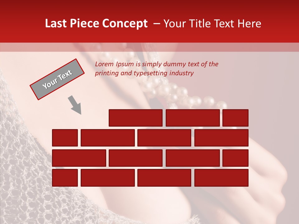 Flirt Lonely Truth PowerPoint Template