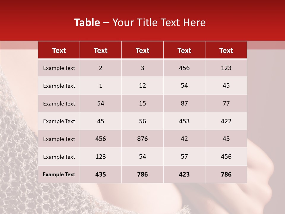 Flirt Lonely Truth PowerPoint Template