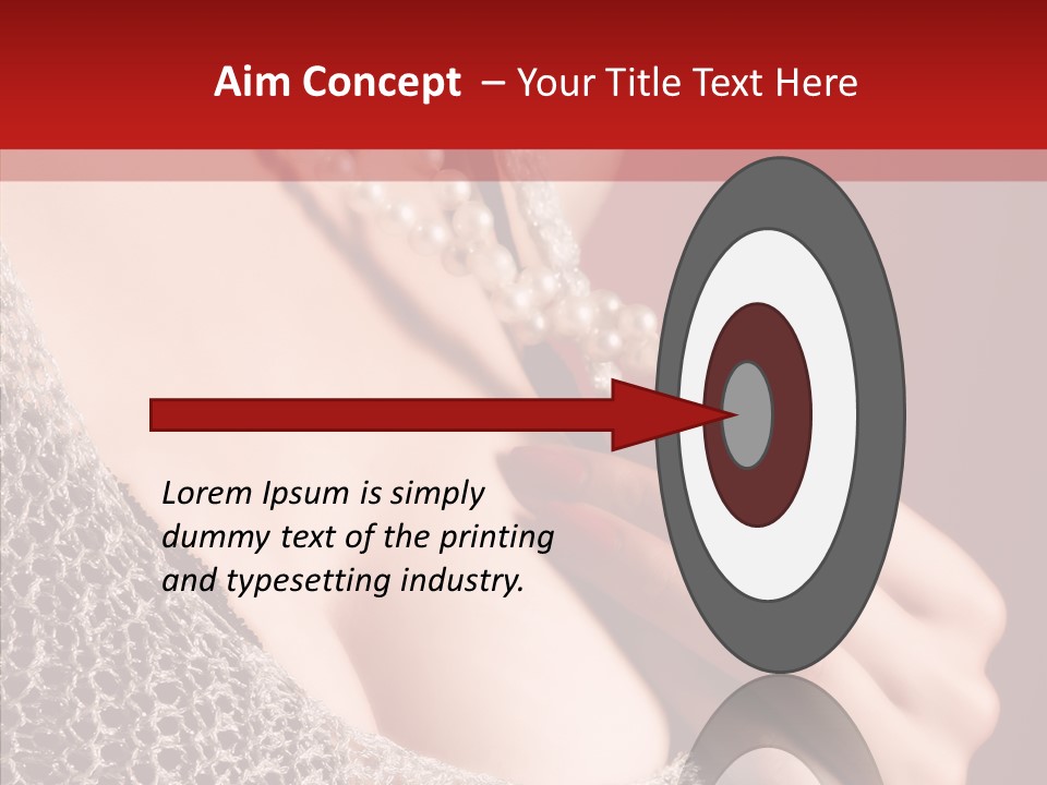 Flirt Lonely Truth PowerPoint Template