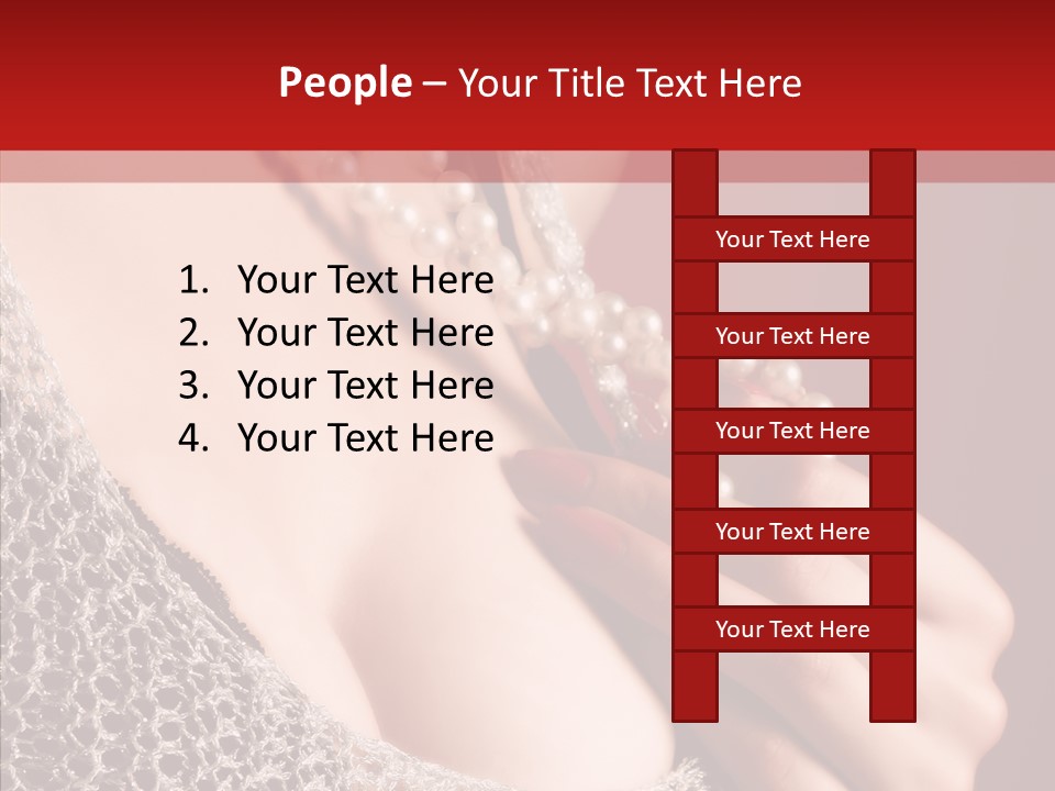 Flirt Lonely Truth PowerPoint Template