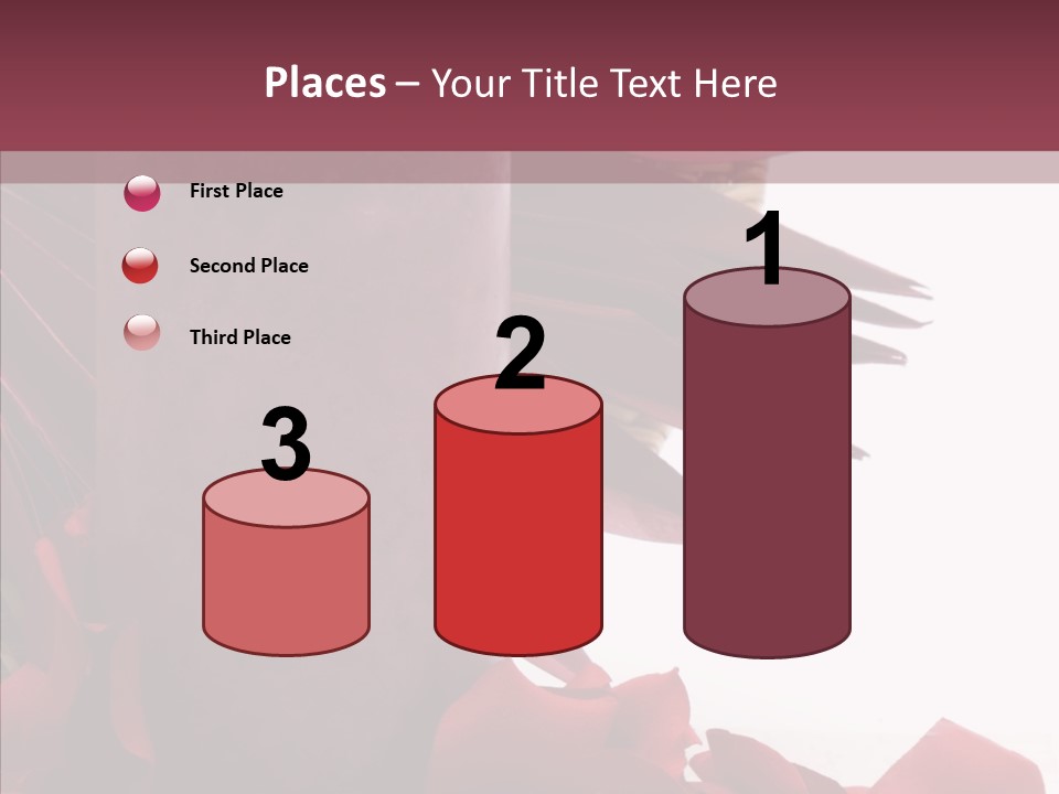 Rose Lit Pamper PowerPoint Template