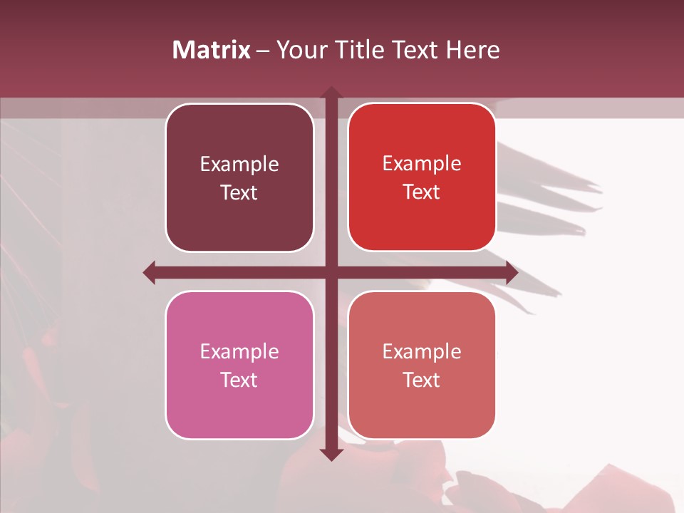 Rose Lit Pamper PowerPoint Template