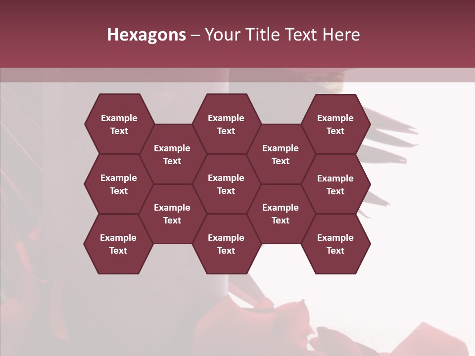 Rose Lit Pamper PowerPoint Template