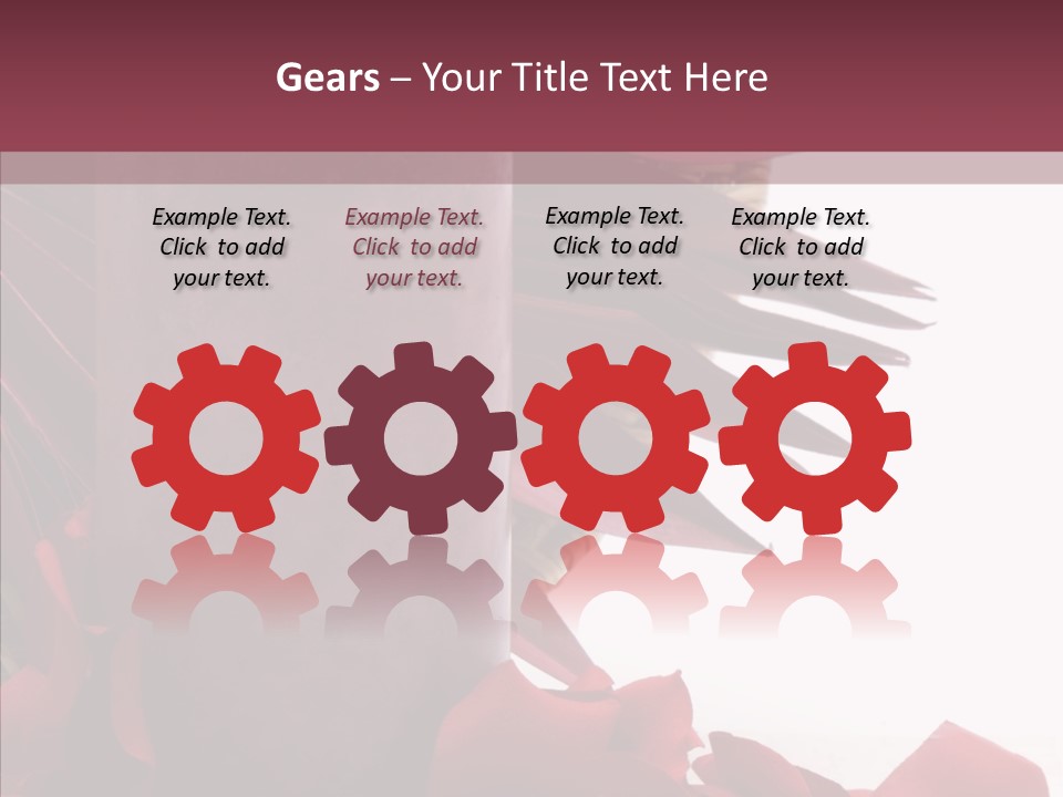 Rose Lit Pamper PowerPoint Template