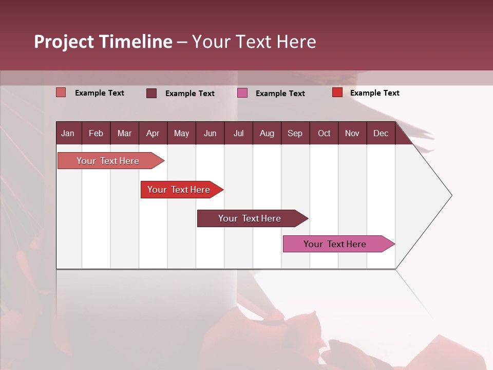 Rose Lit Pamper PowerPoint Template