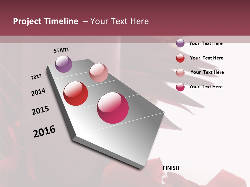 Rose Lit Pamper PowerPoint Template