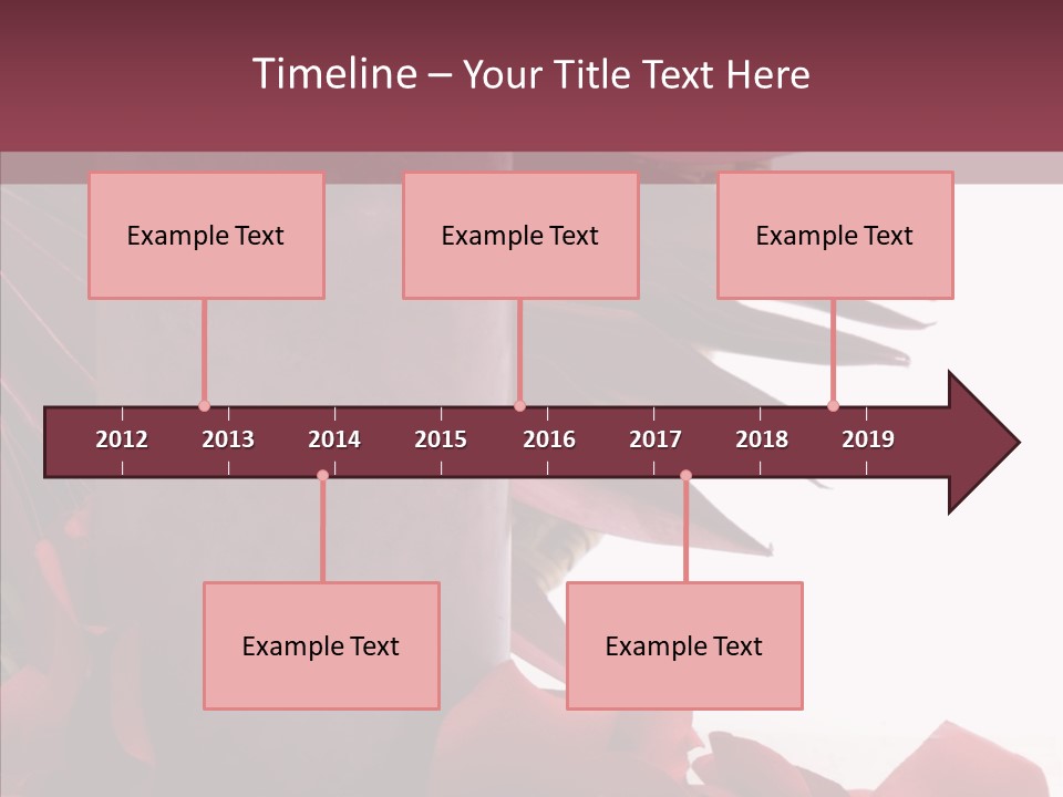 Rose Lit Pamper PowerPoint Template