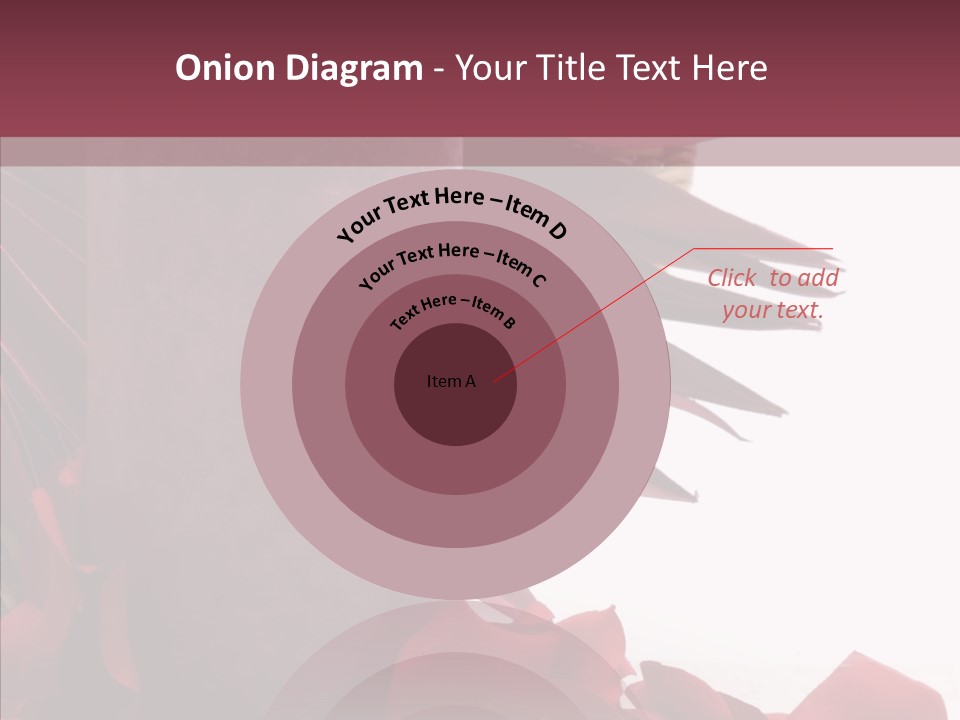 Rose Lit Pamper PowerPoint Template