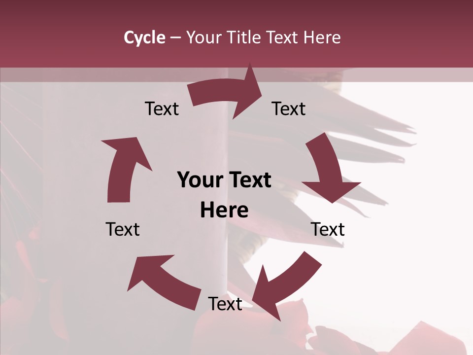 Rose Lit Pamper PowerPoint Template