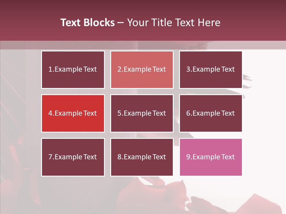 Rose Lit Pamper PowerPoint Template