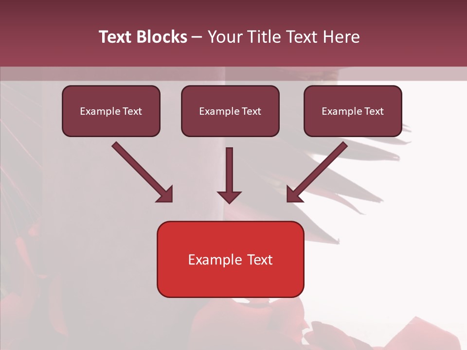 Rose Lit Pamper PowerPoint Template