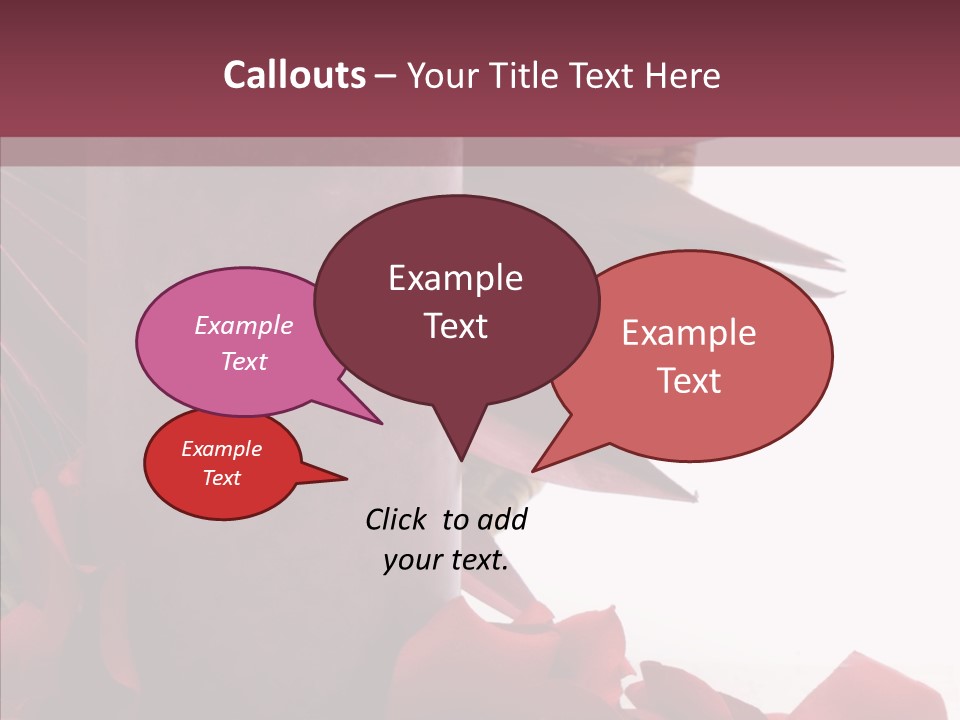 Rose Lit Pamper PowerPoint Template