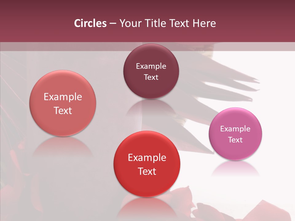 Rose Lit Pamper PowerPoint Template