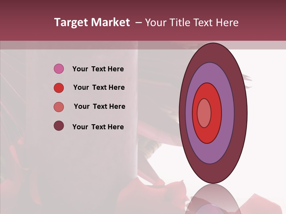 Rose Lit Pamper PowerPoint Template