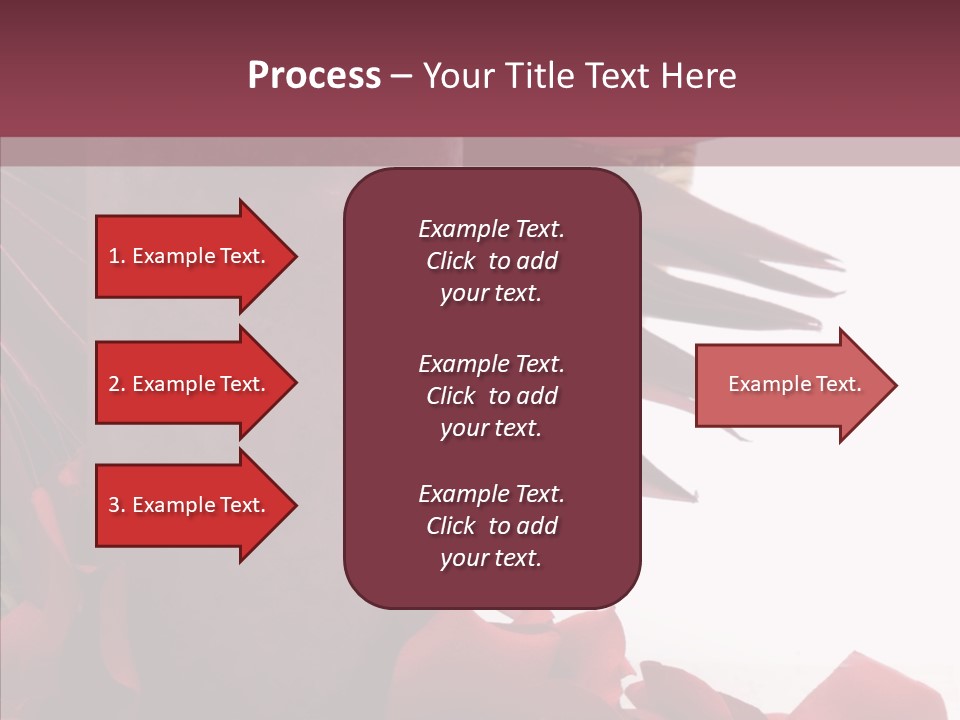 Rose Lit Pamper PowerPoint Template