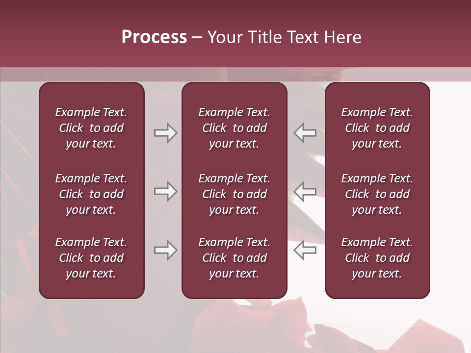 Rose Lit Pamper PowerPoint Template